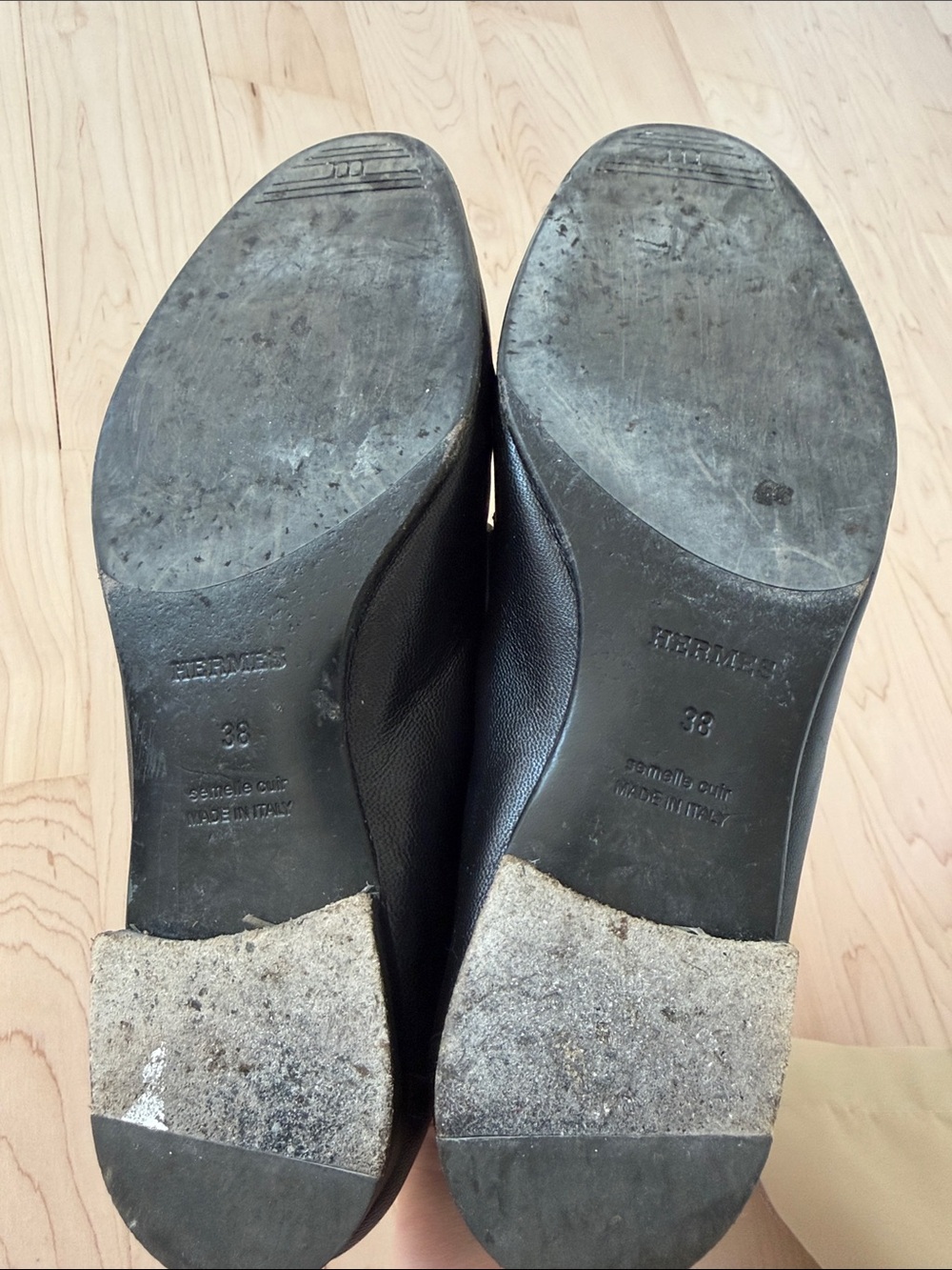 HERMES PARIS LOAFERS - Picture 5 of 7